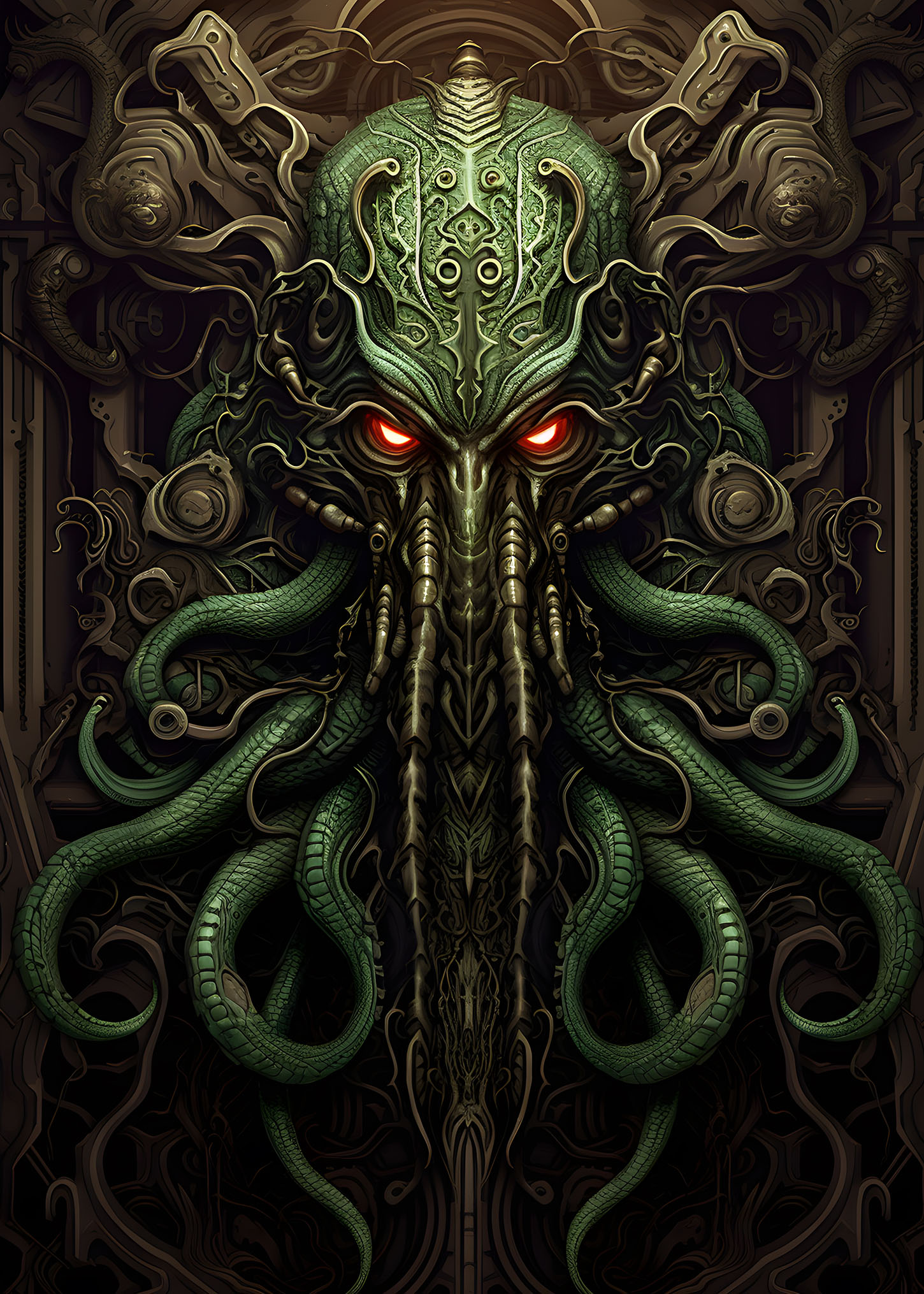 Cthulhu Poster 3D 4 Kopie